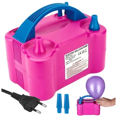 Produktbild von REVENTO® Výkonný elektrický nafukovač balónov - 2 trysky - na nafukovanie
