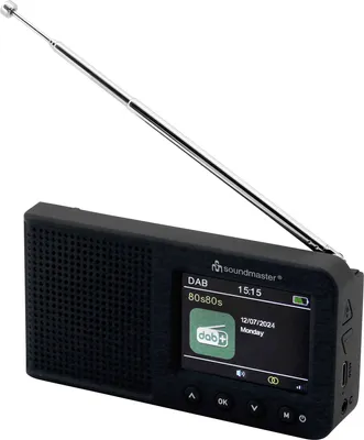 Produktbild von SOUNDMASTER DAB+/UKW-PLL Radio, DAB175SW, schwarz