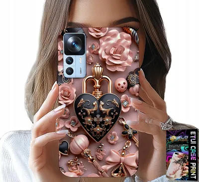 Obrázek produktu pro Pouzdro Pro Xiaomi 12T / 12T Pro - Feminine Designs Padlock Heart Case + Sklo