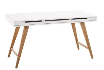 Produktbild von Schreibtisch Porto 140 cm V2 weiß