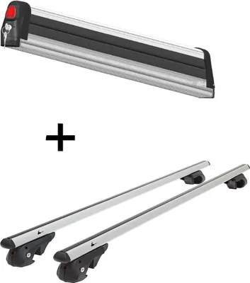 Immagine prodotto di Portasci VDP Everest 3 + portapacchi VDP004 XL compatibile con VW Tiguan Allspace dal 2016