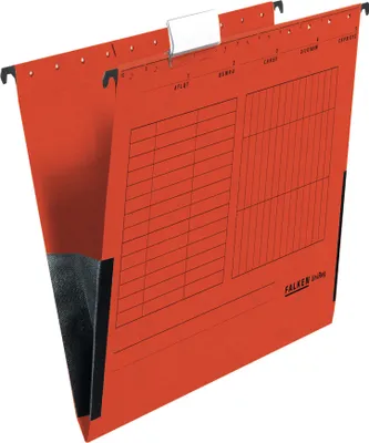 Produktbild von Falken Hängetasche 11287802 Leinenfrösche rot 5 St./Pack.