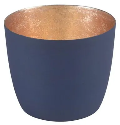 Produktbild von Gift Company Windlicht Madras Midnight Blue Gold