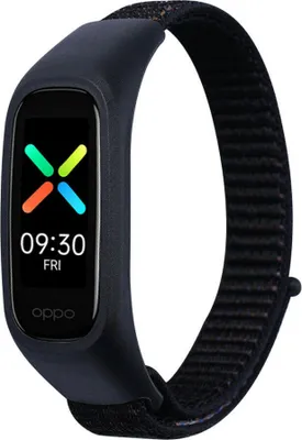 Produktbild von Strap-it Oppo Band Nylonarmband (Schwarz)