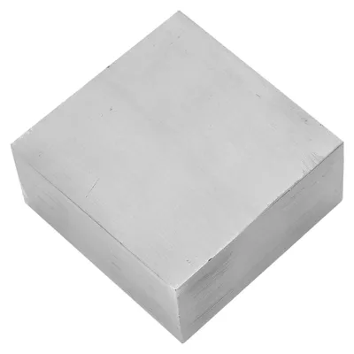 Produktbild von Stahlbankblock für die Schmuckherstellung, 6,3 x 6,3 x 2,8 cm, Werkzeug für die Schmuckverarbeitung
