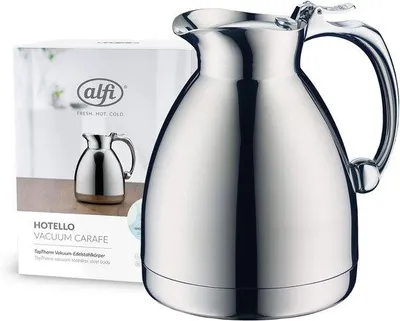 Image de Thermos isotherme en acier inoxydable, finition polie