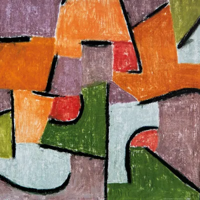 Produktbild von Paul Klee Kunstdruck Bild -œber Land, 1937 (40 x 40 cm)