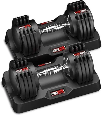 Produktbild von Famanu Hantelset 12 kg verstellbar - platzsparend - rutschfester Griff - 5 Gewichtsstufen