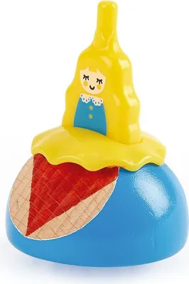 Zdjęcie produktu dla Hape Princess Spinning Top 12 elementw ty ty jeden rozmiar