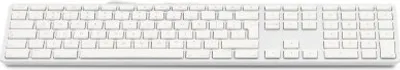 Produktbild von LMP-USB-Tastatur Kabelgebundene USB-Tastatur mit 110 Tasten, 2x USB und oberer Abdeckung aus Aluminium - Spanisch