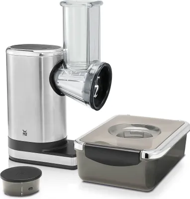 Produktbild von WMF Salatbereiter Salat To Go 5 Cromargan-Einsätze 150 Watt Cromargan matt
