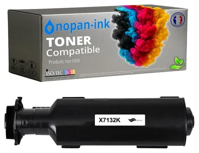 WC7132 Toner Noir compatible pour XEROX 24000 pages - image principale