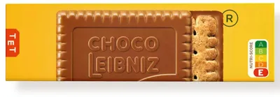 Obrázek produktu pro Leibniz Choko celozrnné sušenky křupavé s mléčnou čokoládou 125g