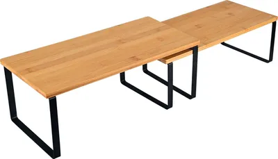 Zdjęcie produktu dla Servierbrett hoch 2-tlg., Höhe: 156 mm, Länge: 400 mm, Breite: 194 mm