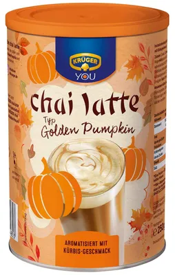 Produktbild von Krüger You Chai Latte Typ Golden Pumpkin 250g