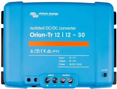 Zdjęcie produktu dla Victron Orion-Tr 12/12-30 360W przetwornica napięcia DC-DC izolowana