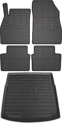 Zdjęcie produktu dla Zestaw gumowych dywaników podłogowych i wykładziny bagażnika do Opla Insignia Sports Tourer 2009-2013