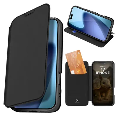 Produktbild von Dux Ducis Skin Pro, Flip case, Apple, iPhone 17, 16 cm (6.3"), Schwarz