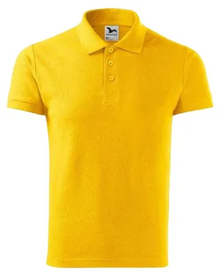 Produktbild von Malfini - Poloshirt für Herren, Dicke Baumwolle PP10016 (S) (Gelb)
