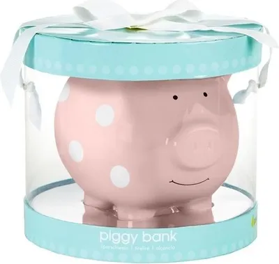 Image de Tirelire pour enfant « Cochon rose » - Pearhead