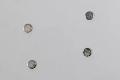Image de Marqueurs magnétiques pour cartes murales (aimants). Bleu. 54 pièces.