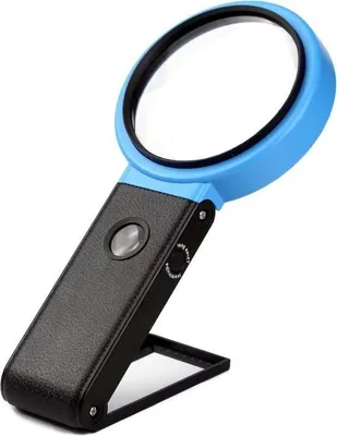 Obrázek produktu pro Lupa s 21 LED světly na mince, šperky, ruční práce - hands-free 30x až 40x lupa pro seniory na čtení, opravu hodinek, lupa se světlem
