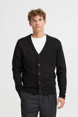 Produktbild von Casual Friday CFHEINE Herren Strickjacke Cardigan Grobstrick Wollmischung regular fit