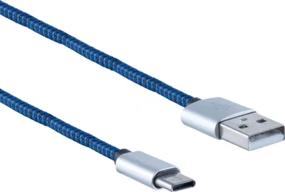 Immagine prodotto di shiverpeaks BS14-50024 Cavo USB 2 m USB 2.0 USB A USB C Blu (BS14-50024)