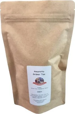 Produktbild von Amaretto Grüner Tee Naturideen® 100g
