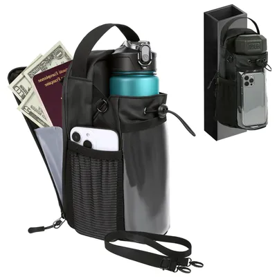 Produktbild von Omgoods – Magnetischer Wasserflaschenhalter mit verstellbarem Schultergurt