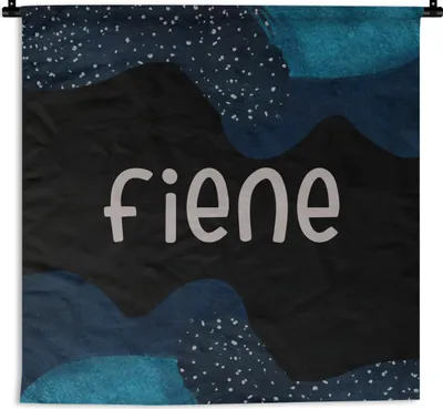 Produktbild von MuchoWow® Wandteppich Wandbehang Fiene - Pastell - Mädchen 150x150 cm Tapisserie Dekoration Wandtuch - Wohnaccessoires - Modernes