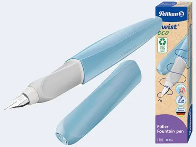 Produktbild von Pelikan Twist Füllhalter eco blau