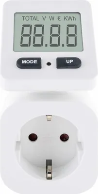 Produktbild von Schwaiger Energiekostenmessgerät mit flex. Display, weiß