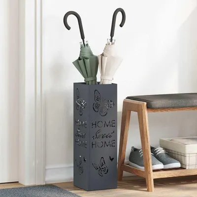 Produktbild von "2026 MODERNE"Sonnenschirmhalter Anthrazit 15,5x15,5x49cm Metall Promotion964552 - Schirmständer