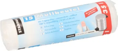 Produktbild von Papstar 12077, 35 l, Transparent, Hart-Polyethylen (HDPE), 640 mm, 540 mm, 15 Stück(e)