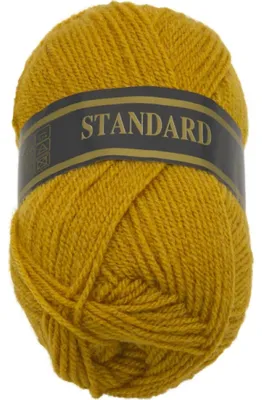 Obrázok produktu pre Priadza STANDARD - 50 g / 150 m - Horčicová