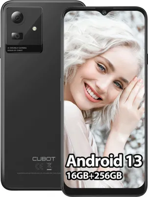 Zdjęcie produktu dla Cubot Note 50, 16,7 cm (6.56"), 8 GB, 256 GB, 50 MP, Android 13, Czarny
