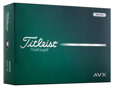 Produktbild von Titleist Golfbälle AVC, 12 Bälle, Mehrschichtiger Ball mit Hochgeschwindigkeitskern, niedrige Flugbahn