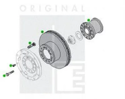 Produktbild von Luk Schraubensatz, Schwungrad  411 0147 10