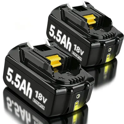2er-Pack Ersatzakku 18 V für BL1830, BL1850, BL1860B, BL1845