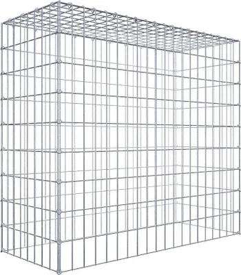 Immagine prodotto di Gabbione aggiuntivo di tipo 3 100 cm x 90 cm x 40 cm (L x H x P), maglia 5 cm x 10 cm, anello a C