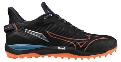 Produktbild von Mizuno Wave Leopardus - black/neon flame/peacock blue, Größe:10