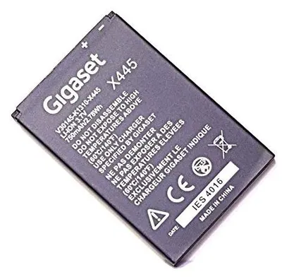 Image de Gigaset SL400, SL400h, SL350, SL350h, SL610 Pro. SL4 Pro. SL5h, SL450, SL450h, SL750, SL750h. Batterie d'origine