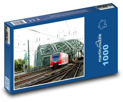 Zdjęcie produktu dla Puzzle 1000 Kolonia - Most Hohenzollernów - martinpuzzle