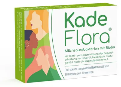 Image de KadeFlora Bactéries lactiques avec biotine, 30 gélules