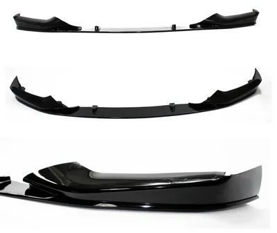 Produktbild von Frontspoiler Lippe Spoilerlippe schwarz glänzend für BMW 5 G30 G31 02 2017