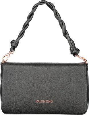Immagine prodotto di Borsa da donna nera: versatile borsa a tracolla in materiale riciclato