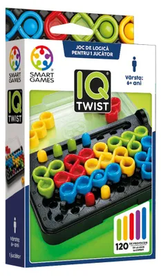 Produktbild von IQ Puzzler Pro – 2D- und 3D-Logikspiel mit 120 Herausforderungen (rumanische Ausgabe)
