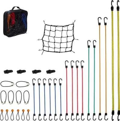 Produktbild von relaxdays Spanngummi 34er Set