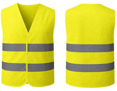 Produktbild von Warnweste Reflektionsweste Sicherheitsweste Gelb Größe S Auto Pannenweste Laufweste Fahrradweste